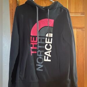 The north face, Large, black hoodie